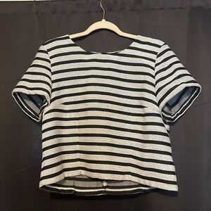 Stripped Office Blouse